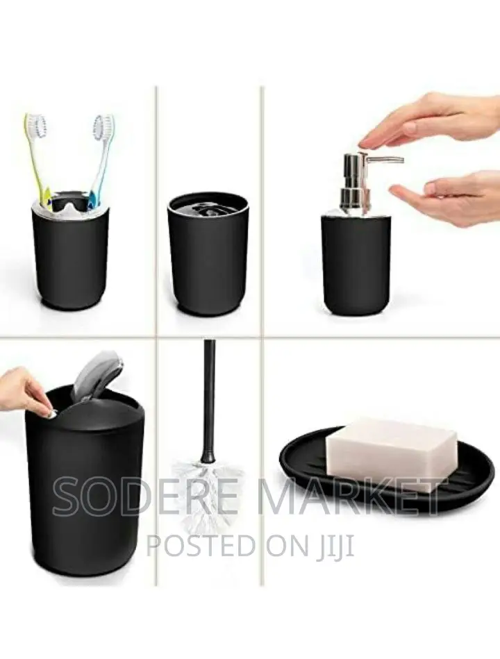 6 PCS Bathroom Set