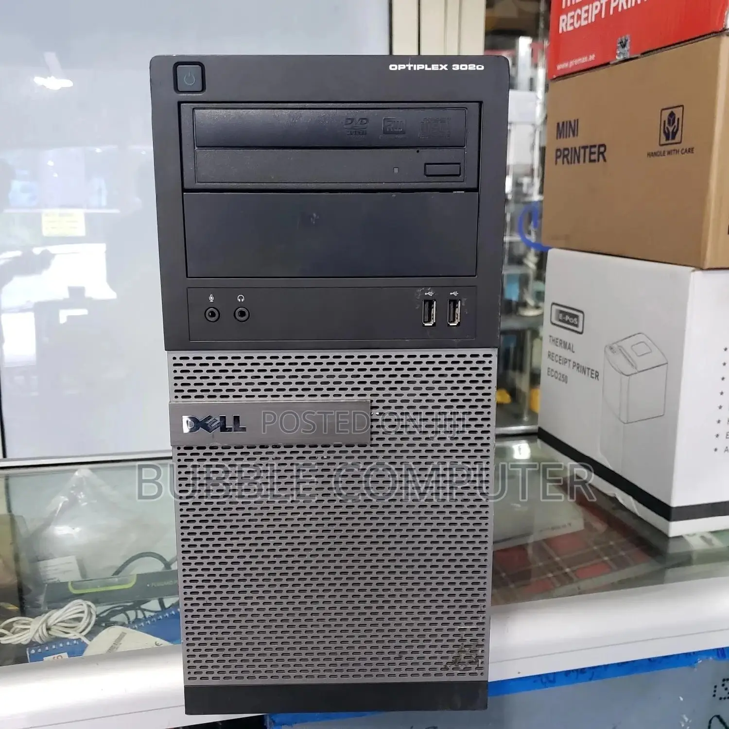 New Desktop Computer Dell OptiPlex 3020 4GB Intel Core I3 HDD 500GB