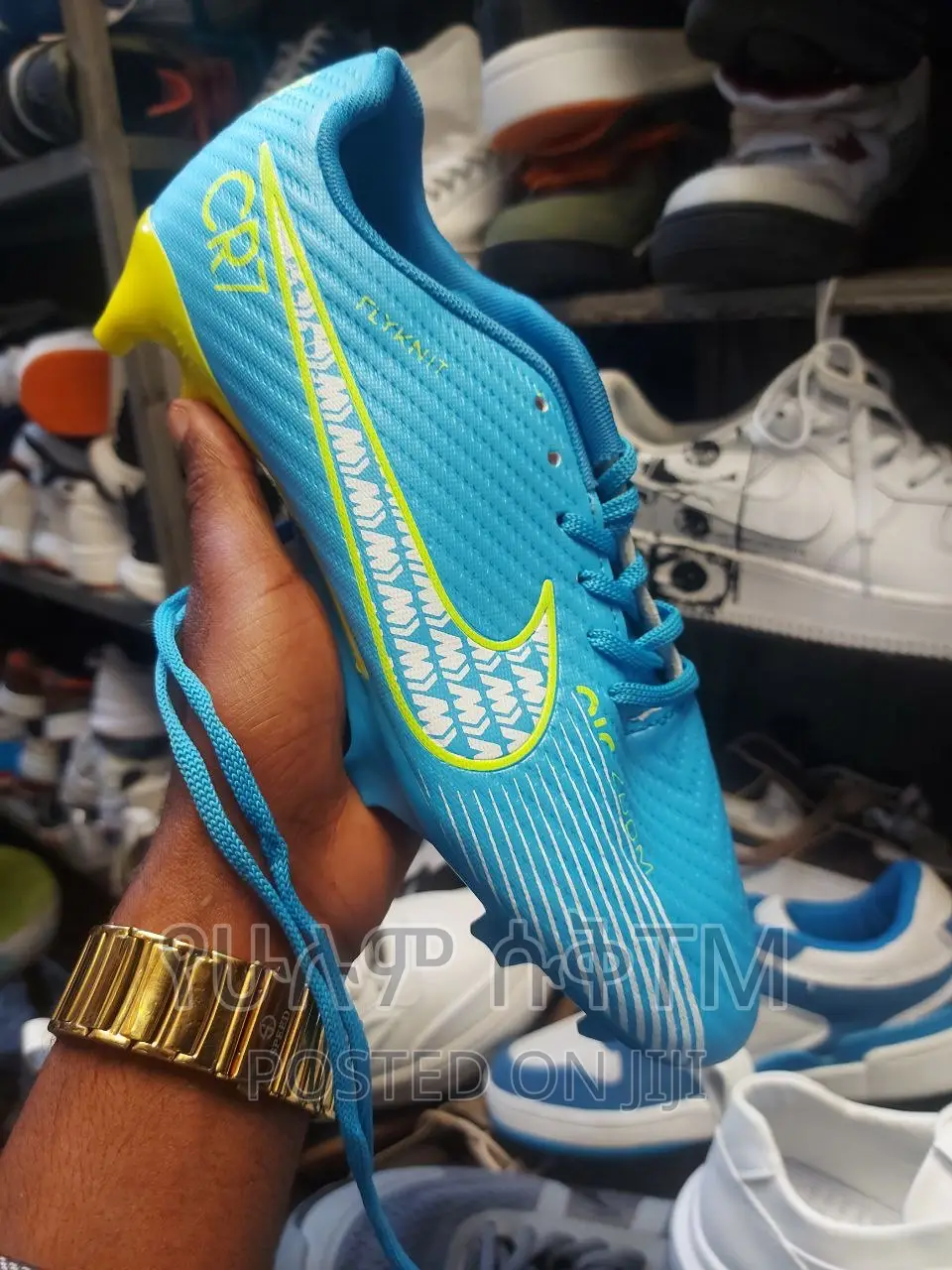 Original Nike Air CR7 Football Cleats Taketa Shoes