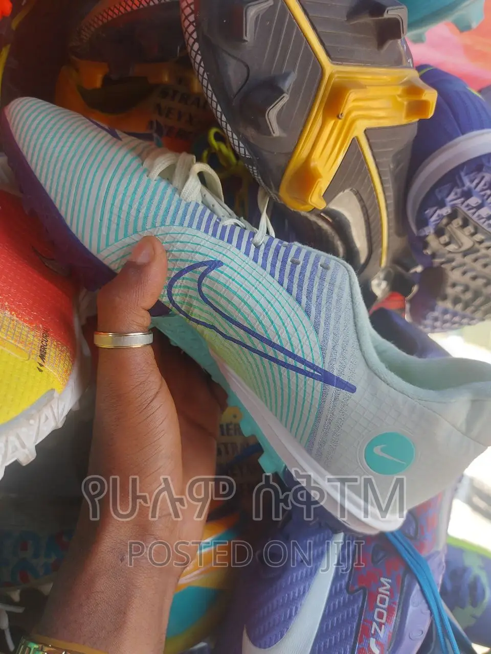 Original Nike Futsal Football Cleats Taketa Shoes