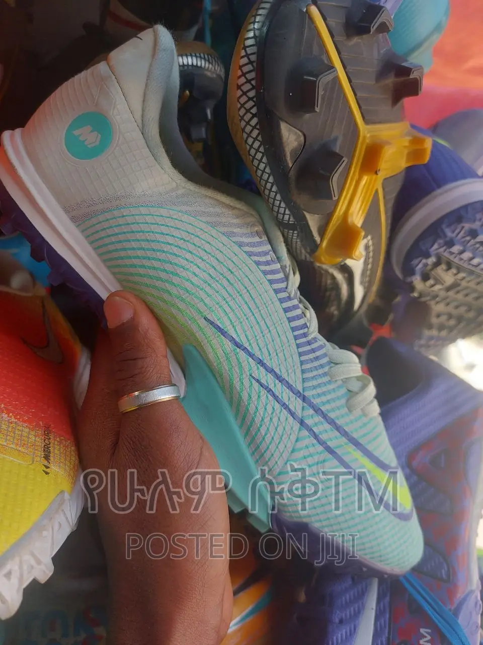 Original Nike Futsal Football Cleats Taketa Shoes