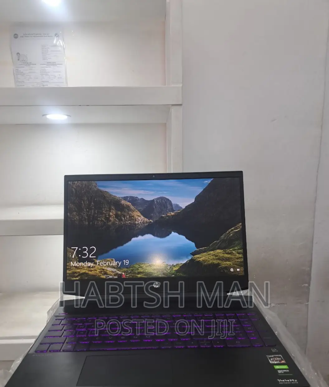 New Laptop HP Pavilion 15 8GB AMD Ryzen 5 SSD 512GB