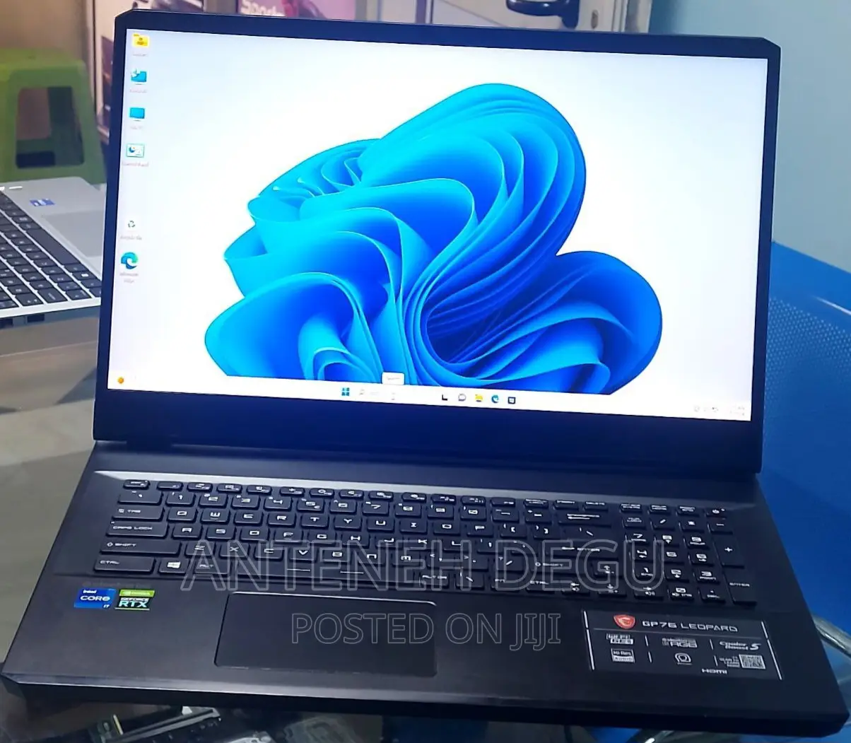 New Laptop MSI GP75 Leopard 16GB Intel Core I7 SSD 1T