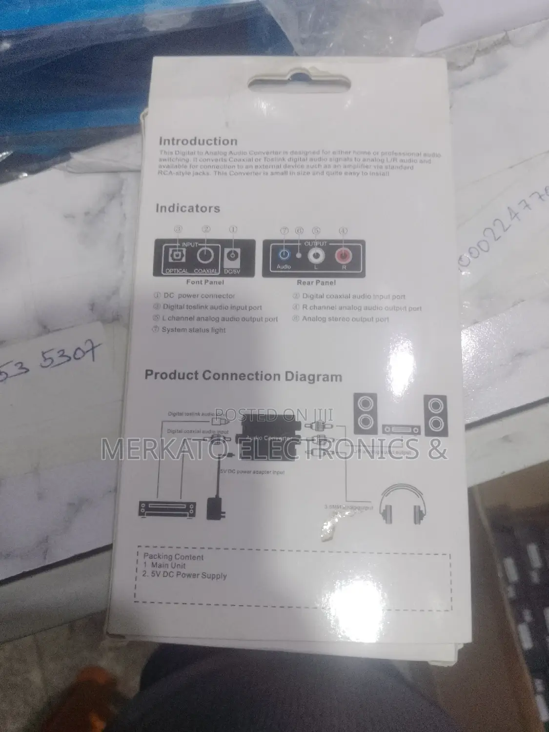 Digital to Analog Audio Converter
