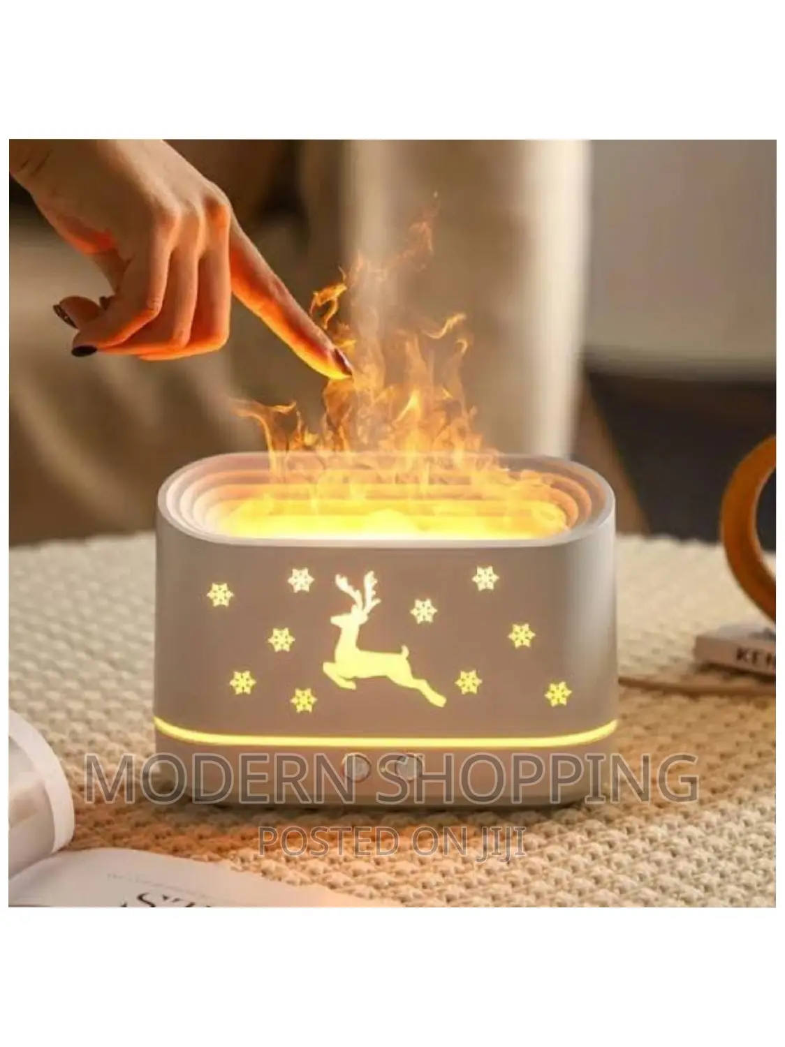 Elk Simulated Aromatherapy Flame Diffuser Humidifier