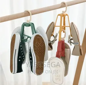 Multi-Functional Rotating Shoe Drying Rack