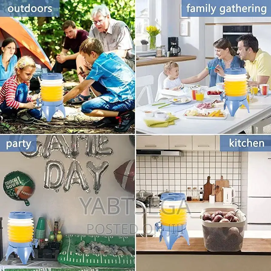 5.5 Liter Collapsible Beverage Tub Dispenser