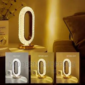 Photo - LED Crystal Table Lamp