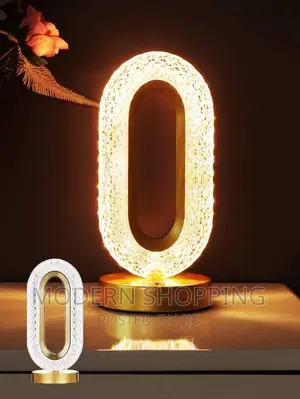 Photo - LED Crystal Table Lamp