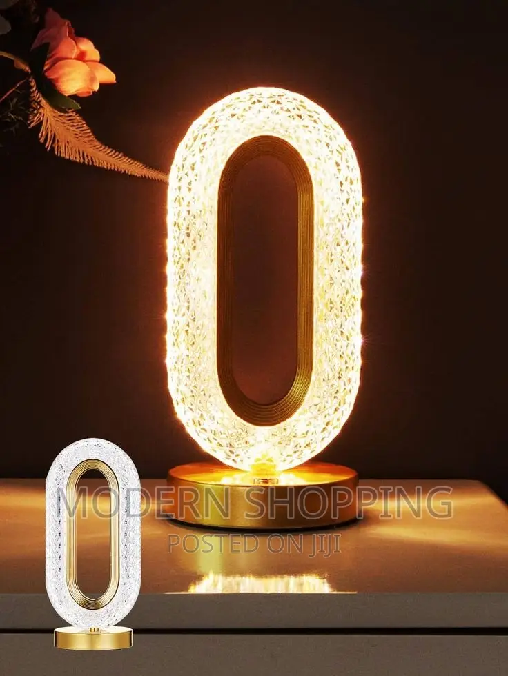 LED Crystal Table Lamp