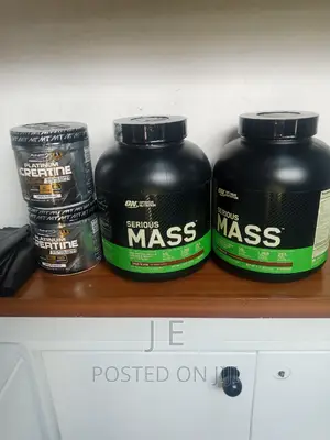 Serious Mass + Platinum Creatine 80 Serving