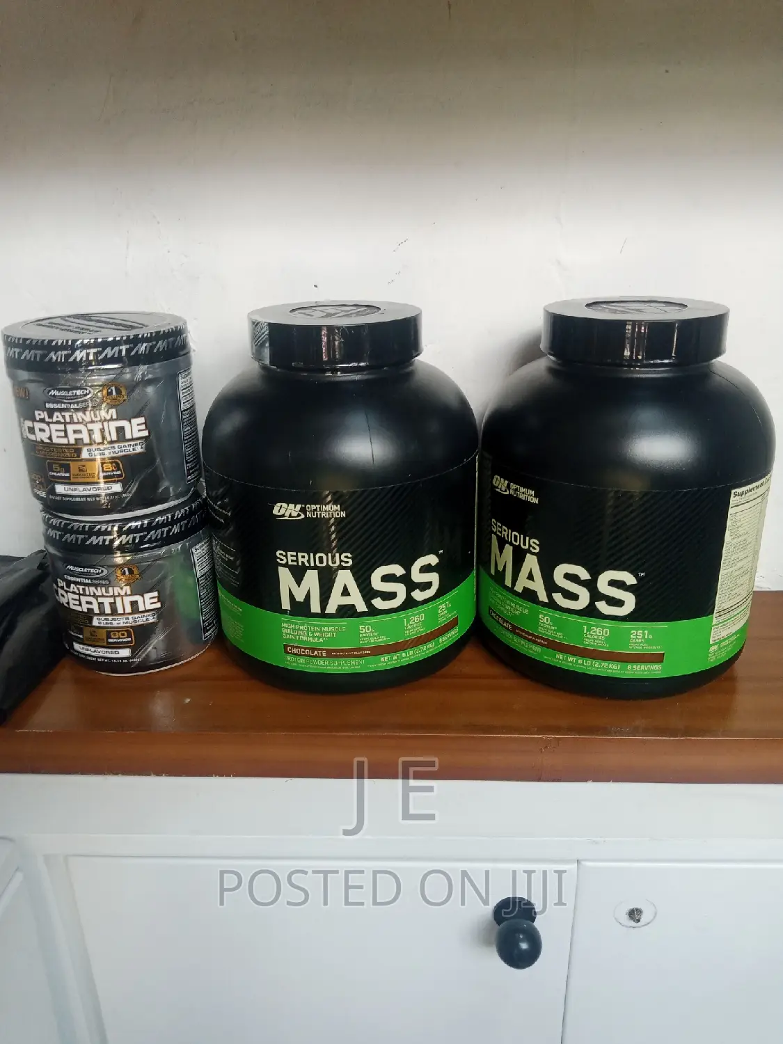 Serious Mass + Platinum Creatine 80 Serving