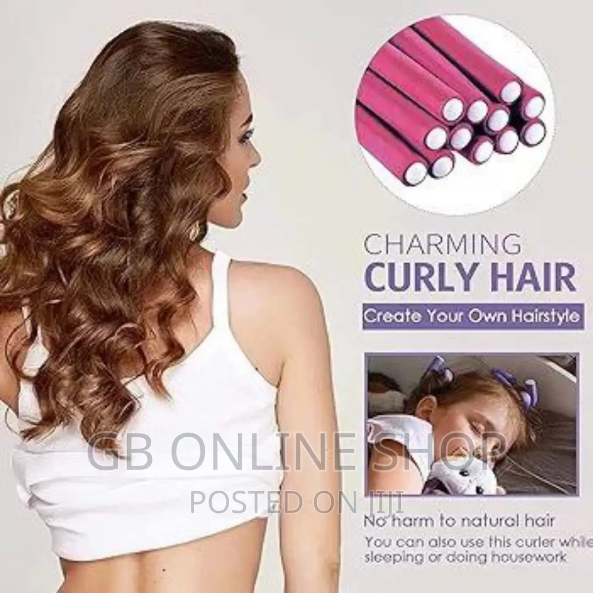 10 PCS Hair Flexi Rods