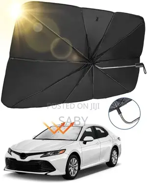 Photo - Foldable Car Sunshade Umbrella