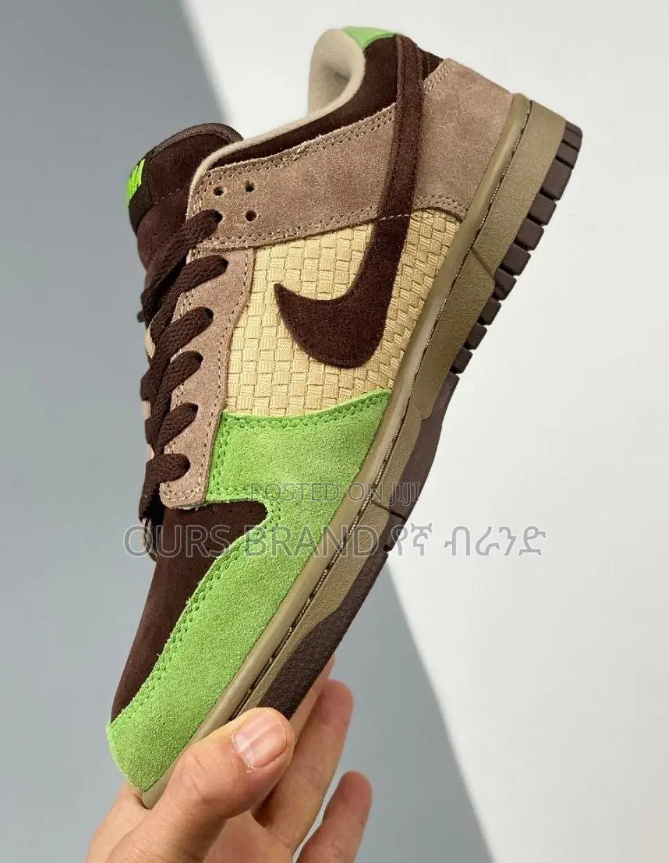 Premium Master Quality Nike Dunk Low ‘Aloha’ Khaki Brown-