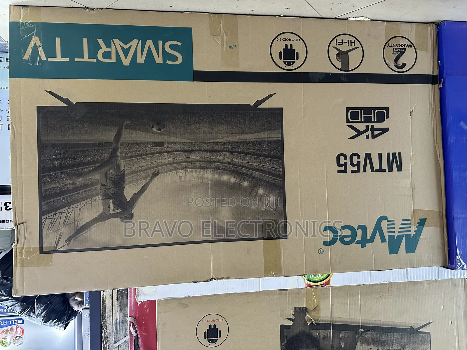 Mytec 55" Smart Tv | Ultra Hd | 2025 New Model