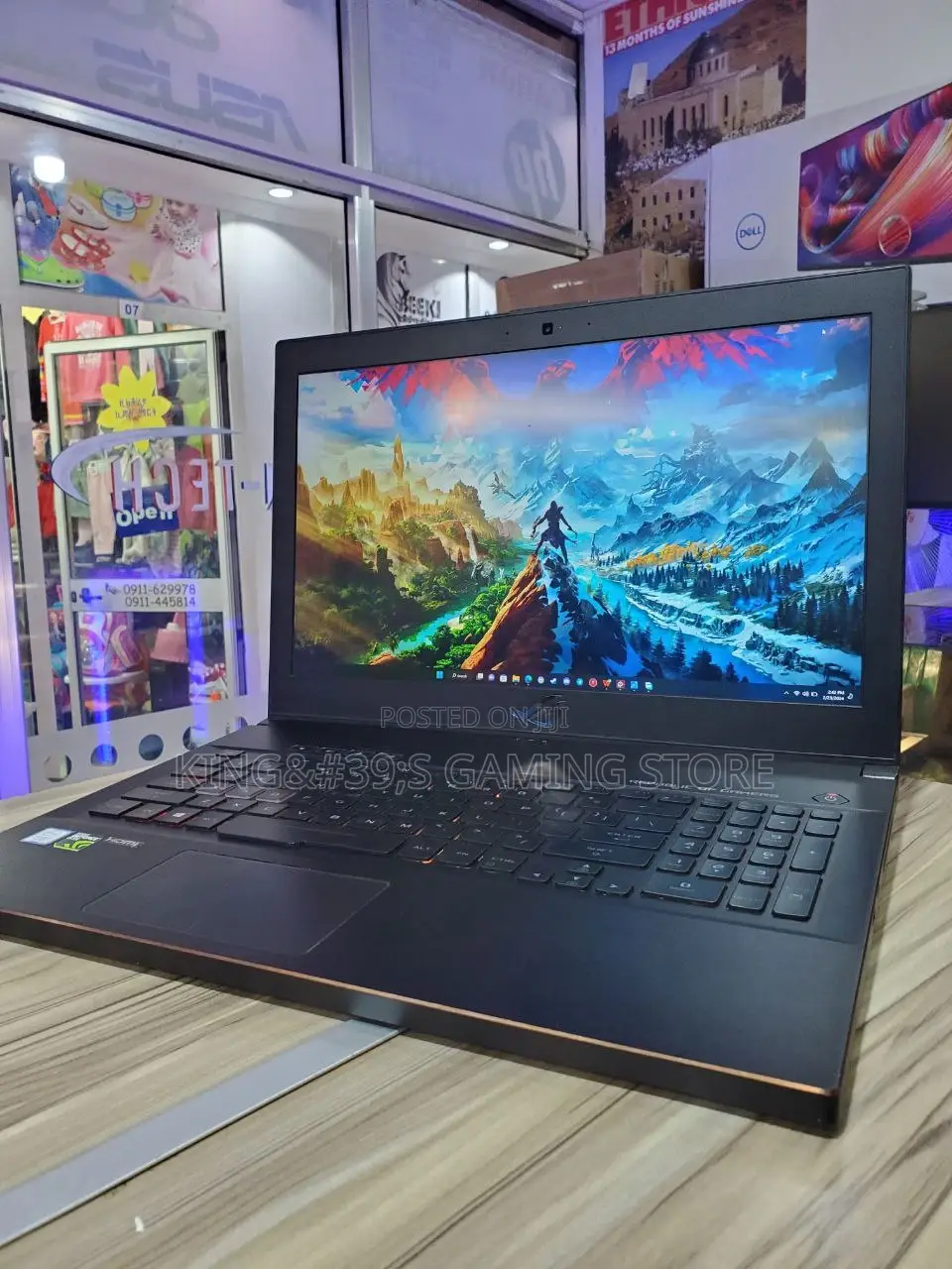 New Laptop Asus ROG Zephyrus G14 16GB Intel Core I7 SSD 1T