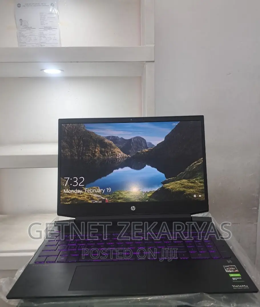 New Laptop HP Pavilion Power 15 8GB AMD Ryzen 5 SSD 512GB