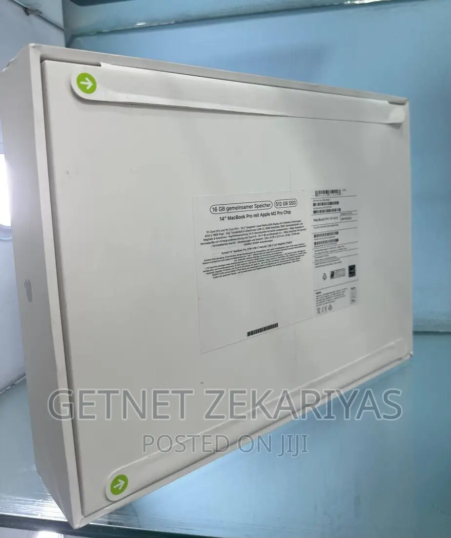 New Laptop Apple MacBook Pro 16GB Apple M2 SSD 512GB