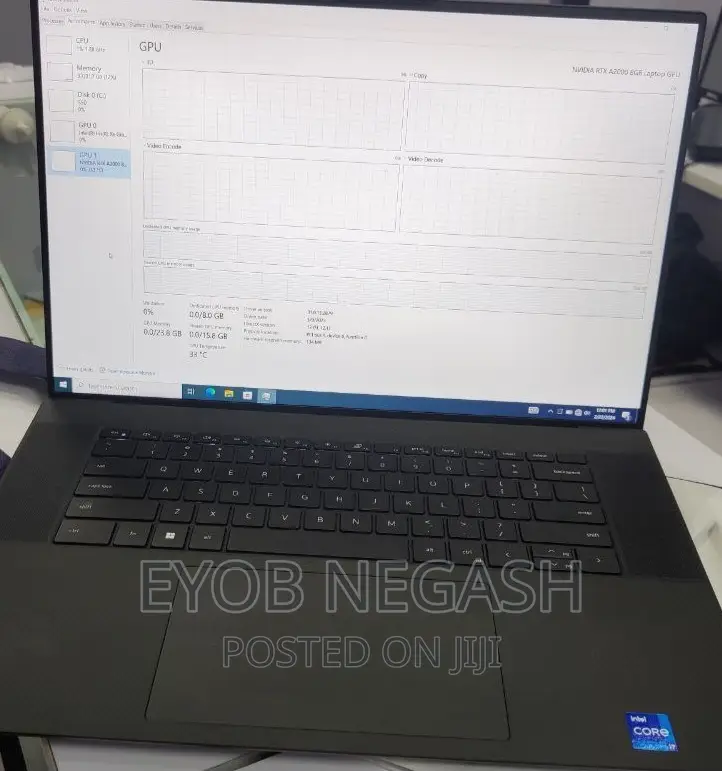 New Laptop Dell Precision 7710 32GB Intel Core I7 SSD 1T