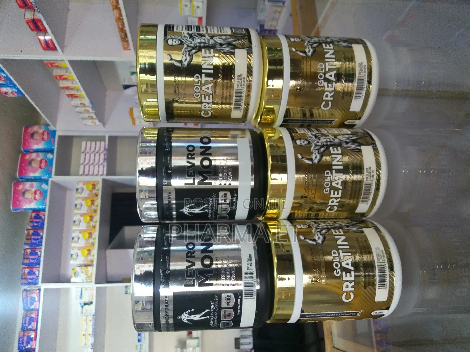 Kevin Leveron Gold Creatine and Levero Mono