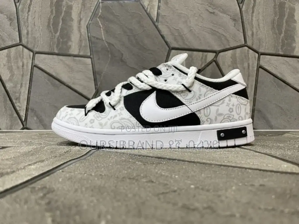 Master Quality Nike Dunk Low Retro White Paisley Shoes