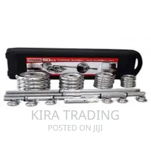 ምቹ የአውሮፓ ባለ ጎማ 50kg Dumbbell and Barbell