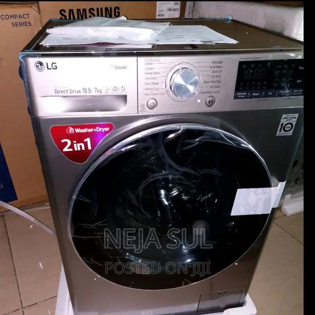 Lg Washer + Dryers 10,5/7 Full Automatic