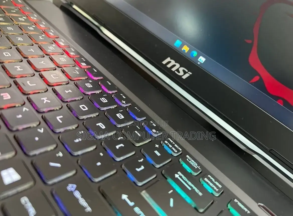 New Laptop MSI GF63 16GB Intel Core I7 SSD 512GB