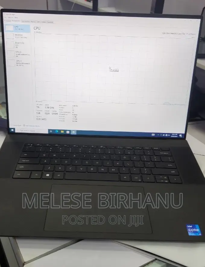 New Laptop Dell 32GB Intel Core I7 SSD 1T