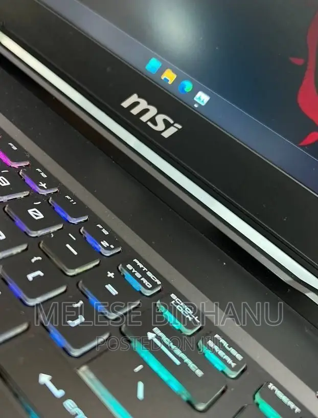 New Laptop MSI GL63 8RD 16GB Intel Core I7 SSD 512GB