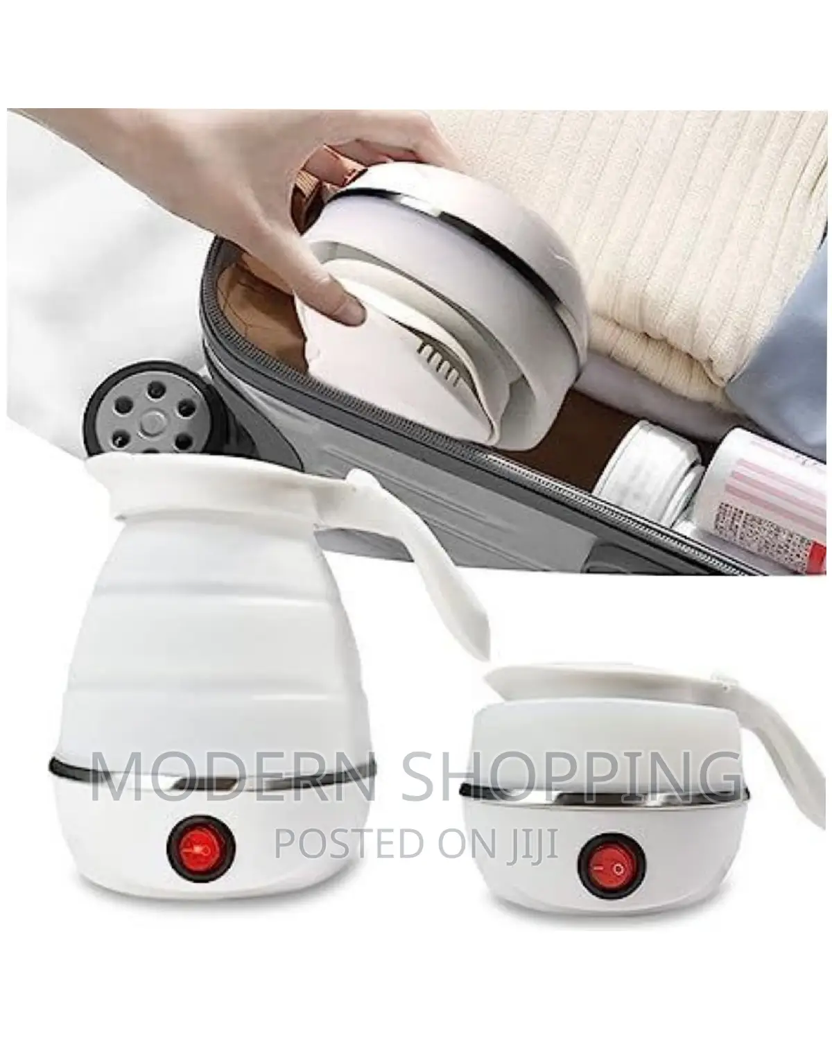 Foldable Electric Kettle – 600ml