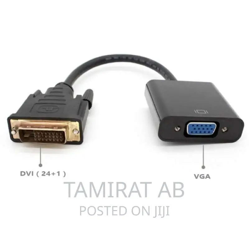 DVI 24+1 to VGA Active Converter Cable