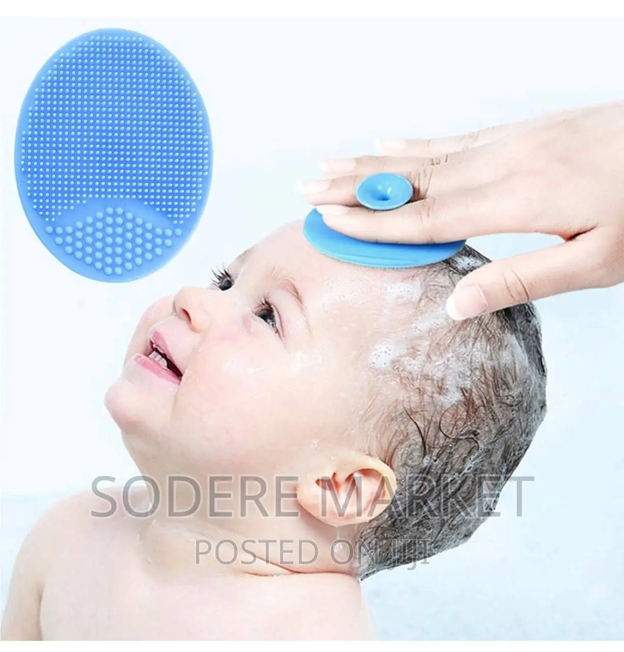 Baby Bath Silicone Cradle Cap Brush