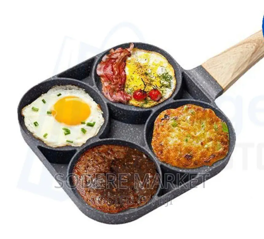 4 in 1 Flat Bottom Omelette Egg Pan