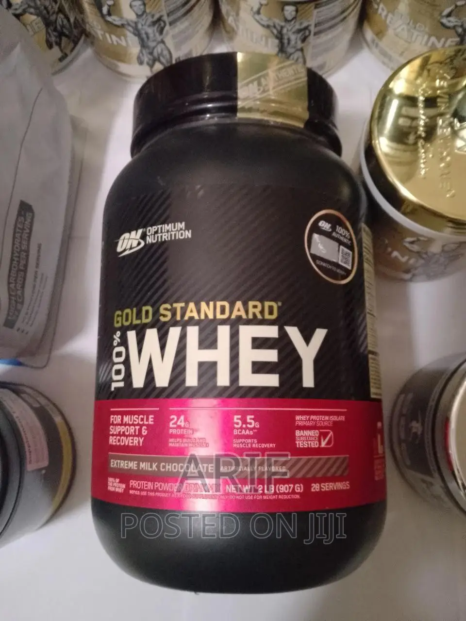 100% Gold Standard Whey Protein