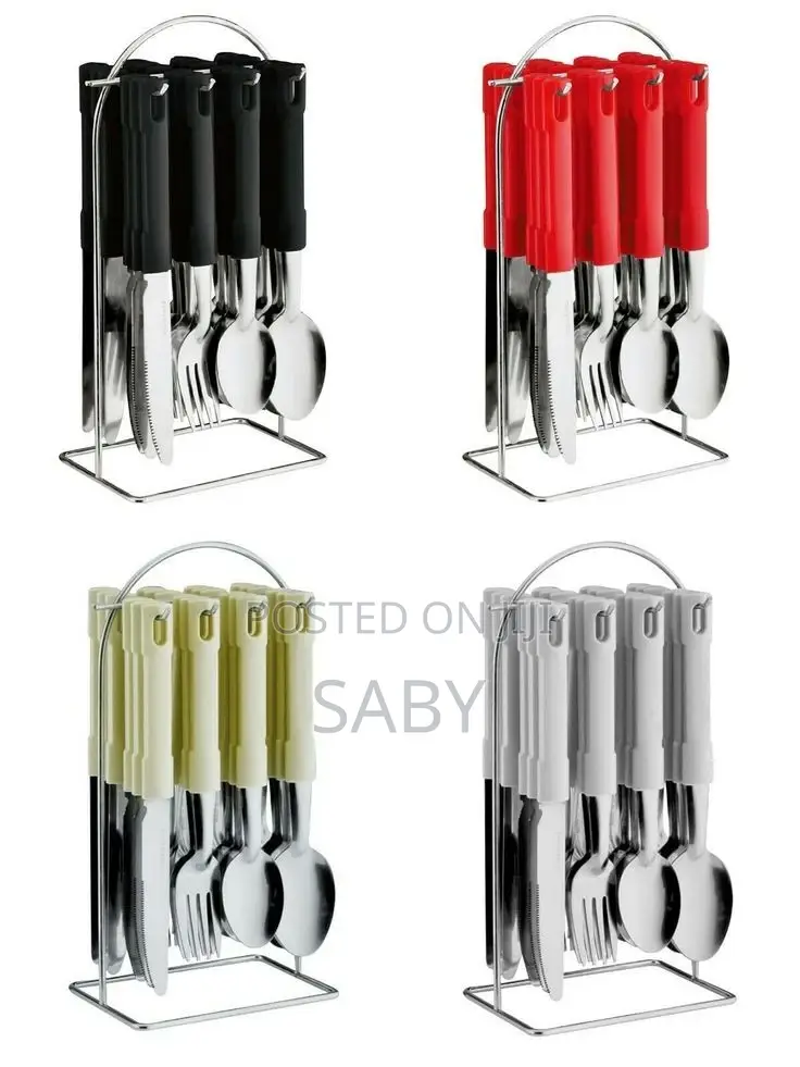 Stainless Steel 24pcs Spoon Set