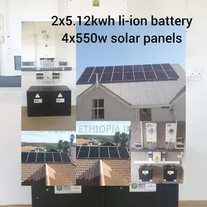 Lithium Ion Battery With Hybrid Inverter and Solar