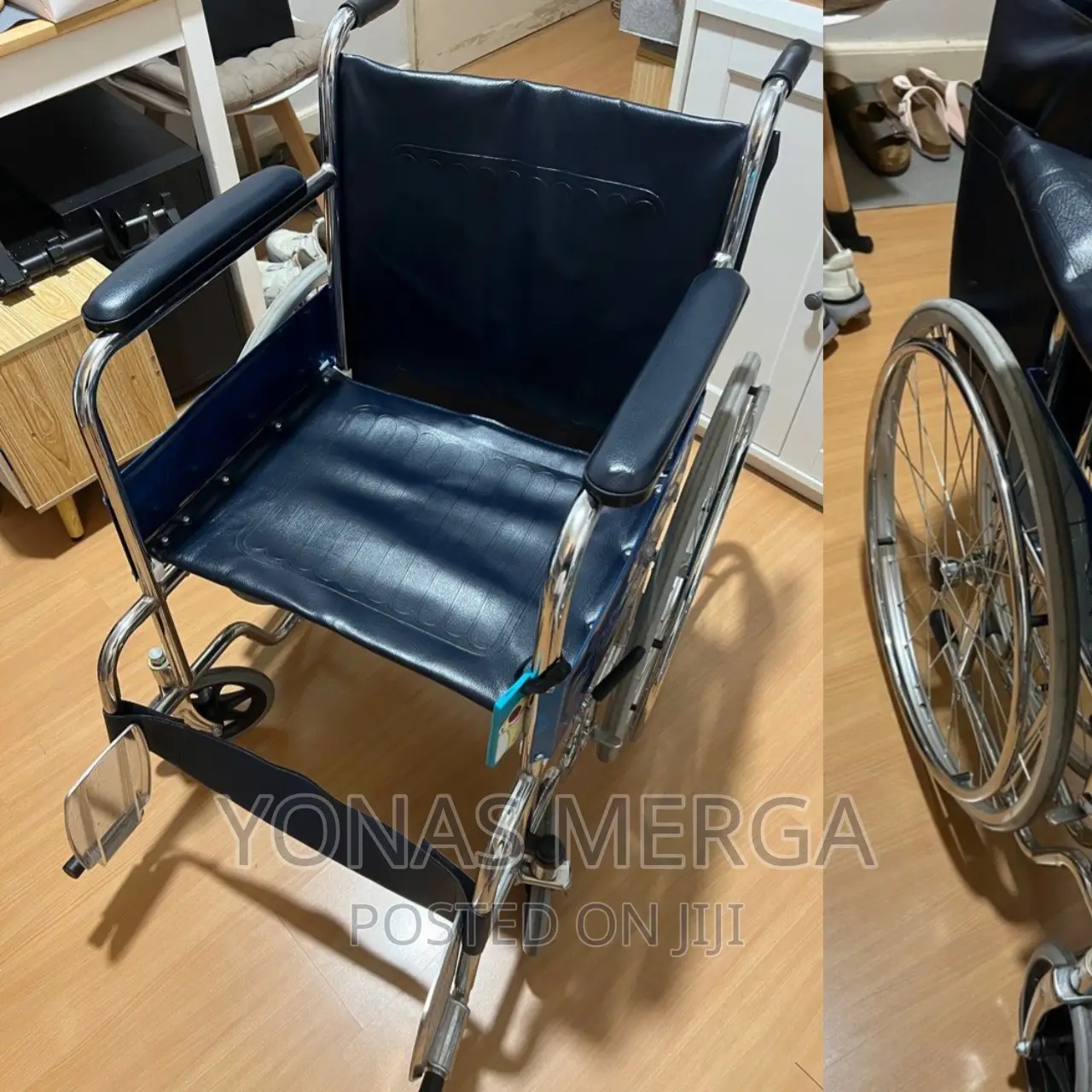 New Wheelchair MOBEES Wheelchair RM369: KY-809J (Chrome)