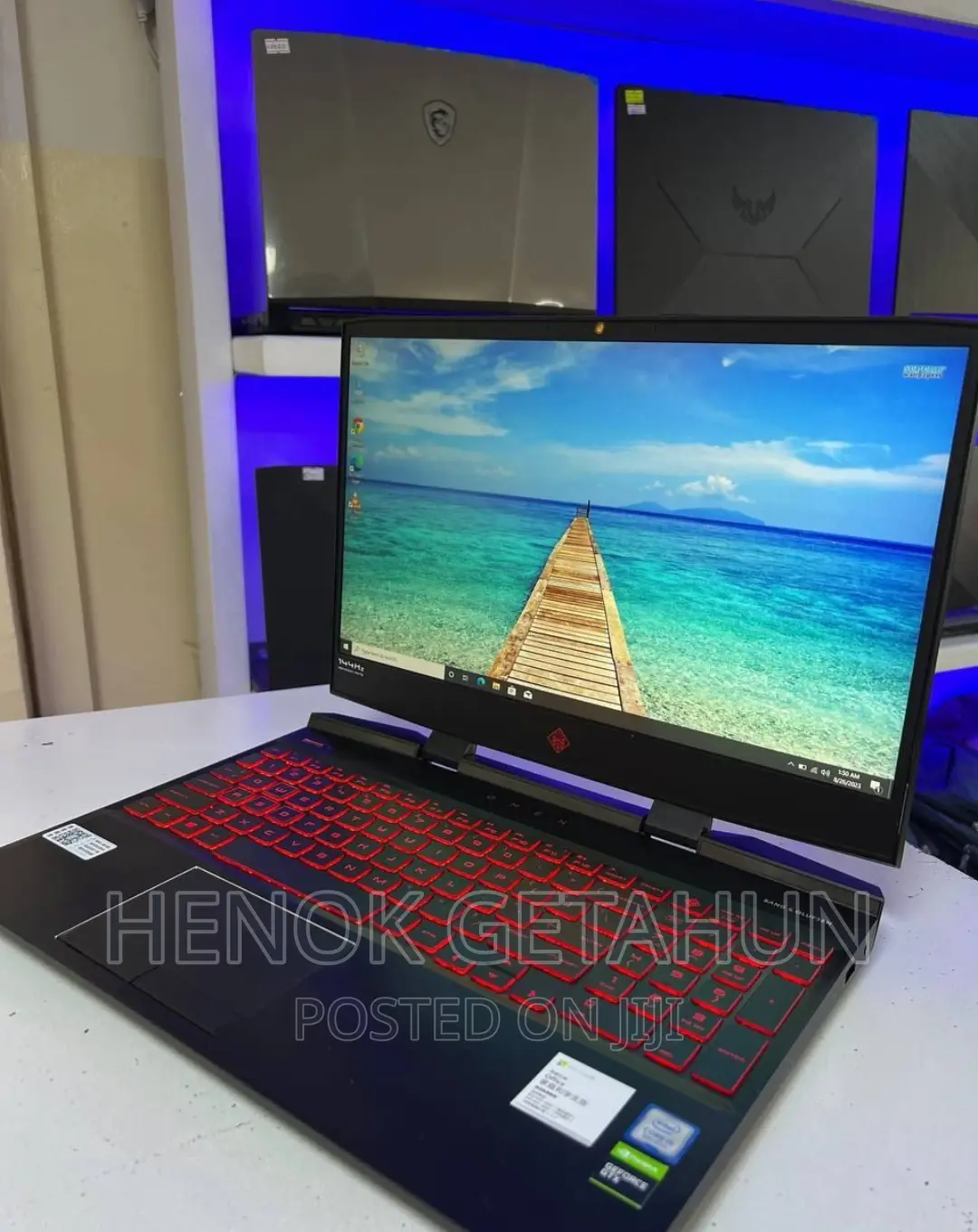 New Laptop HP Omen 15 16GB Intel Core I5 SSD 512GB