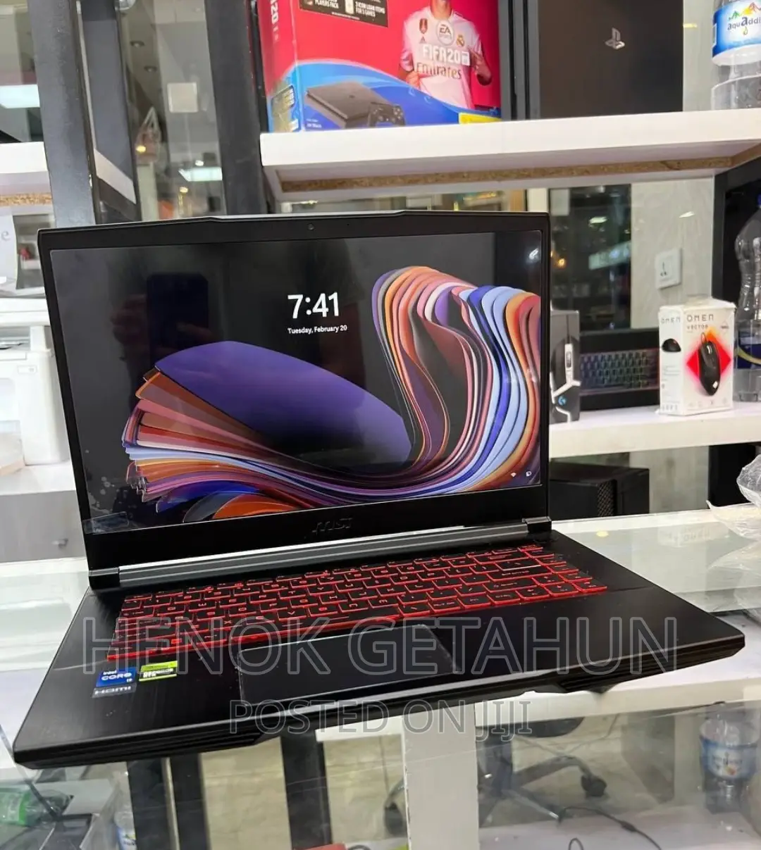 New Laptop MSI GF63 16GB Intel Core I7 SSD 512GB