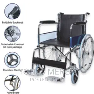 Elderly Wheelchair_wheelchair - Lb 809P (Powder Coated)