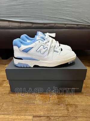 Original New Balance 550 Unisex Unc ‘University Blue’ Shoes