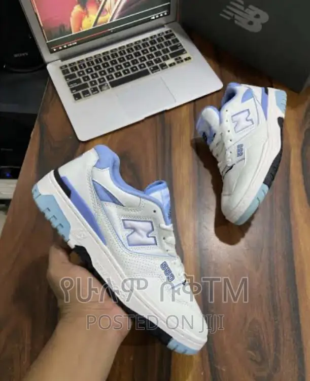 Original New Balance 550 Unisex Unc ‘University Blue’ Shoes