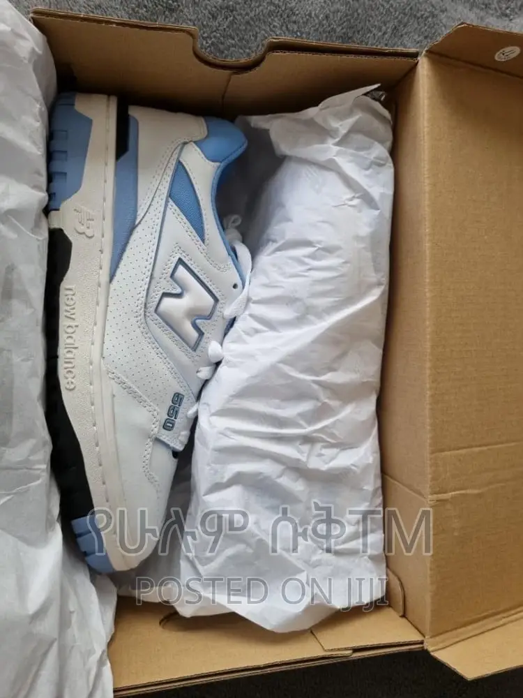 Original New Balance 550 Unisex Unc ‘University Blue’ Shoes