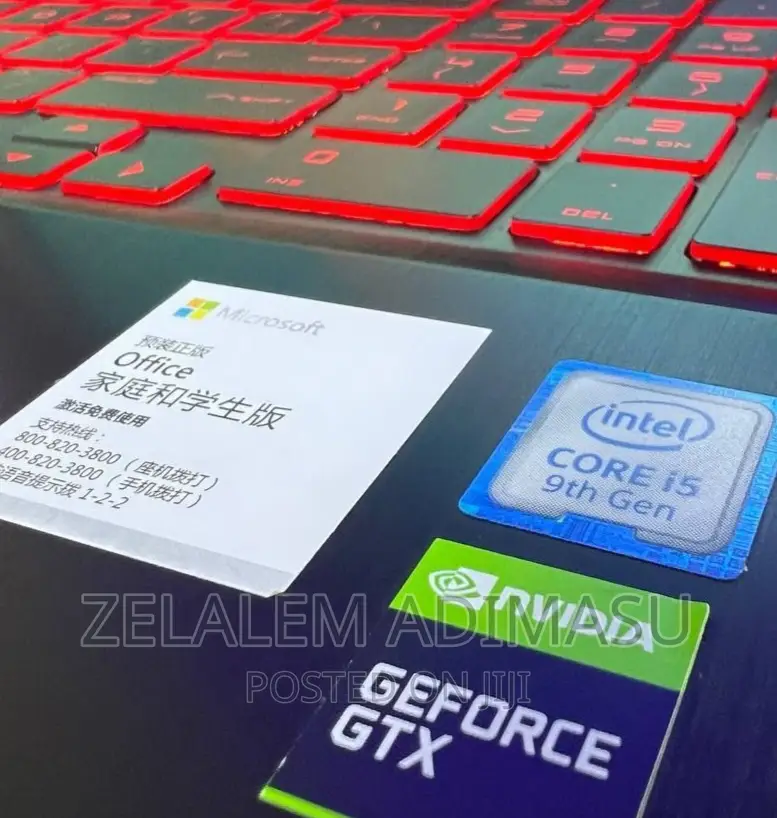 New Laptop HP Omen 15 16GB Intel Core I5 SSD 512GB