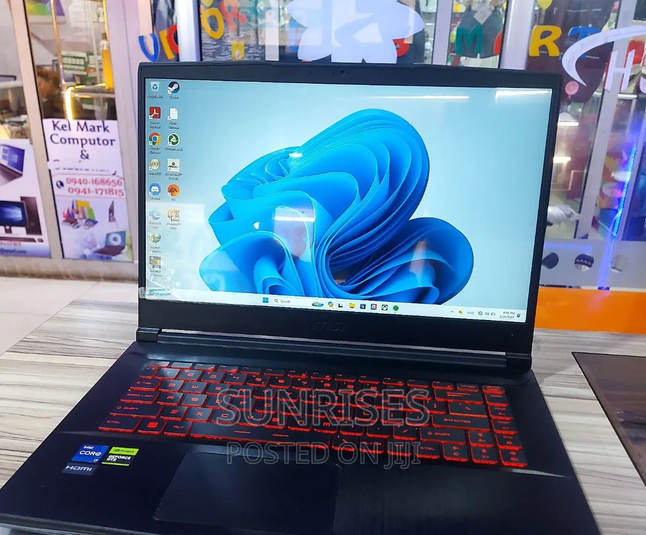 New Laptop HP Omen 15 16GB Intel Core I7 SSD 1T