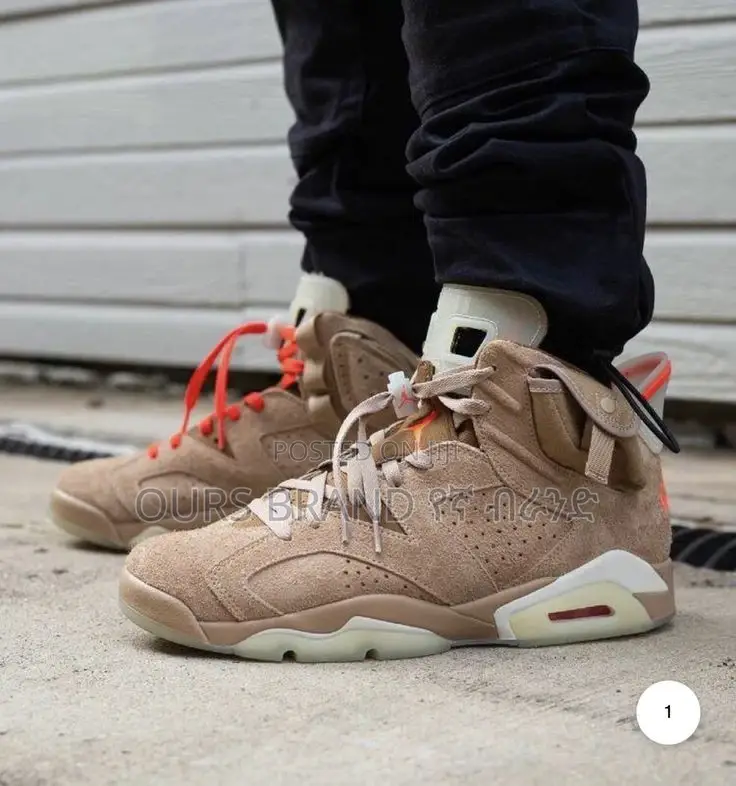 Travis Scott Jordan 6 Retro "OG" British Khaki Master