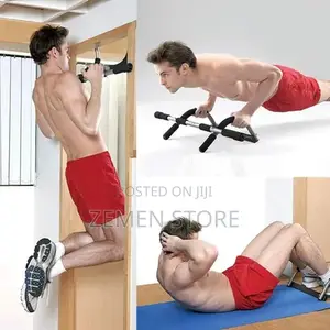 Photo - The Original Iron Gym Workout Pull Up Bar ለተላያየ አይነት ስፖርት