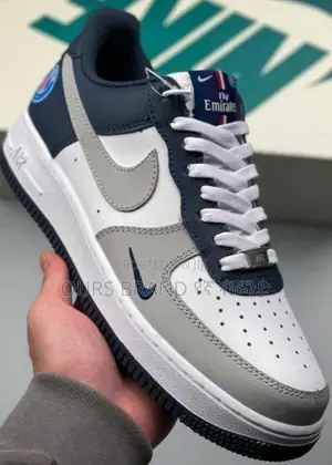 Nike Air Force 1 Low ‘Paris’ White Grey Navy Shoes